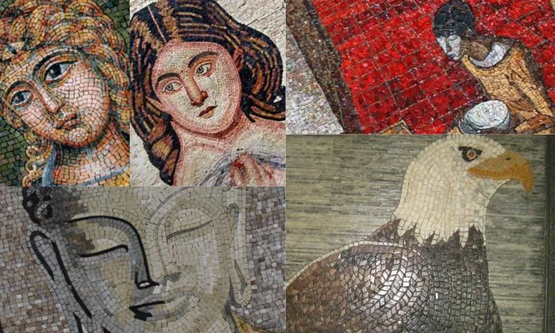 Hediyelik Marble Mosaic Portrait