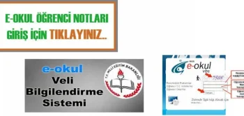 E-Okul İle Öğrencilerin Notlarını Online Takip İmkânı